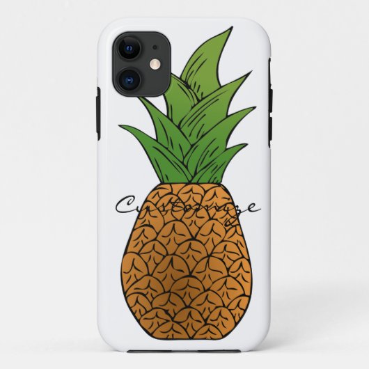 Coques Case-Mate iPhone ananas Thunder_Cove (Dos)