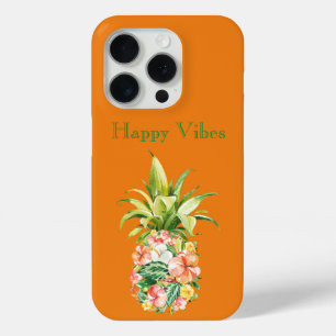Coque iPhone 15 Pro Ananas tropical