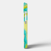 Coques Case-Mate iPhone Ananas tropical coloré (Verso / Gauche)