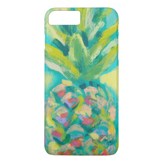 Coques Case-Mate iPhone Ananas tropical coloré (Dos)