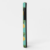 Coques Case-Mate iPhone Ananas Tropical Sur Turquoise (Dos/Gauche)