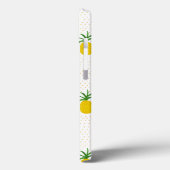 Coques Case-Mate iPhone Ananas tropicaux d'or (Verso / Gauche)