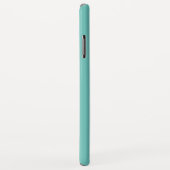 Coques Case-Mate iPhone Ananas tropicaux Flamants roses roses | Monogramme (Dos/Droite)