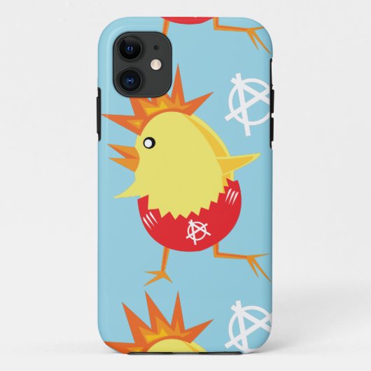 Coques Case-Mate iPhone anarchie punk rock easter chick (Dos)
