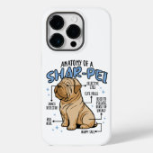 COQUES Case-Mate iPhone ANATOMIE D'UN CHIEN SHARPEI (Verso)