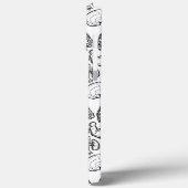 Coques Case-Mate iPhone Anatomie humaine Bizarre Science Bio Skull Hallowe (Verso / Gauche)