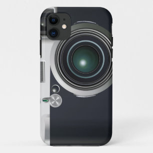 Coques Pour iPhone Ancien appareil photo noir
