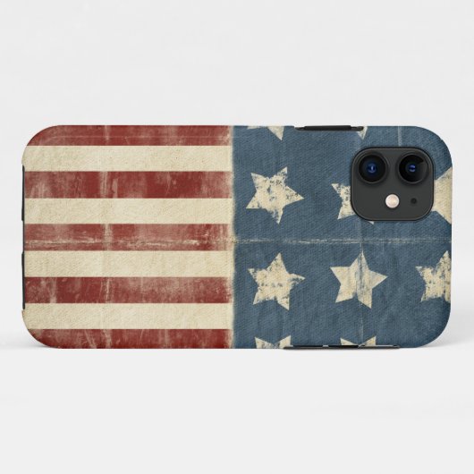 Coques Case-Mate iPhone Ancien drapeau (Dos (Horizontal))