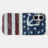 Coques Case-Mate iPhone Ancien drapeau (Verso (horizontal))