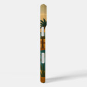 Coques Case-Mate iPhone Ancien Nil Mystique Pyramides Or Turquoise (Verso / Droite)