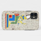 Coques Case-Mate iPhone Ancien roi égyptien Pharaon Hiéroglyphes Design (Dos (Horizontal))
