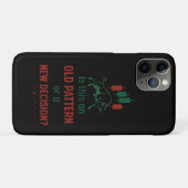 Coques Case-Mate iPhone Ancien Schéma ou Nouvelle Décision ? – Mentalité d (Dos (Horizontal))