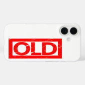 Coques Case-Mate iPhone Ancien timbre (Verso (horizontal))