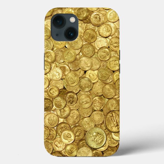 Coques Case-Mate iPhone Ancienne collection de pièces d'or (Verso)