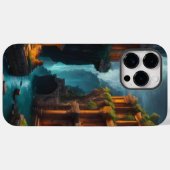 Coques Case-Mate iPhone Ancienne Maison de Bain - Pools Mythiques (Verso (horizontal))
