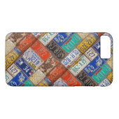 Coques Case-Mate iPhone Anciennes plaques d'immatriculation rétro (Dos (Horizontal))