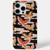 Coques Case-Mate iPhone ANCIENS BULLETINS JAPONAIS Rouge Noir Blanc (Verso)