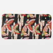 Coques Case-Mate iPhone ANCIENS BULLETINS JAPONAIS Rouge Noir Blanc (Dos (Horizontal))