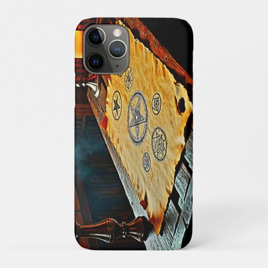 Coques Case-Mate iPhone Anciens épisodes sur un défilement mystique (Dos)