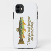 Coques Case-Mate iPhone Anciens Mots de Pêche (Dos)