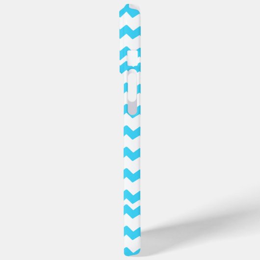 Coques Case-Mate iPhone Ancrage bleu avec vagues bleues (Verso / Gauche)