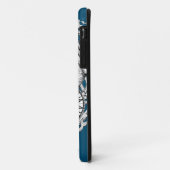 Coques Case-Mate iPhone Ancrage bleu squelette (Dos/Gauche)