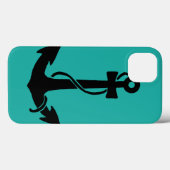 Coques Case-Mate iPhone Ancre (Verso (horizontal))