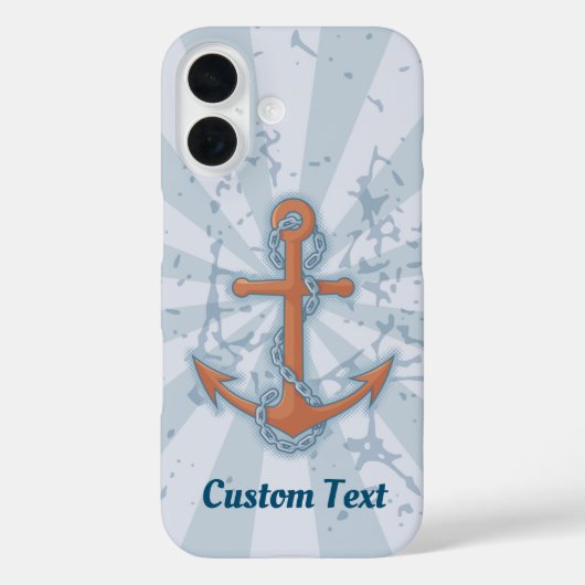 Coques Case-Mate iPhone Ancre avec chaîne (Verso)