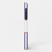 Coques Case-Mate iPhone Ancre Bleue élégant Sea Ocean Captain (Dos/Gauche)