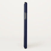 Coques Case-Mate iPhone Ancre bleue marine (Dos/Droite)