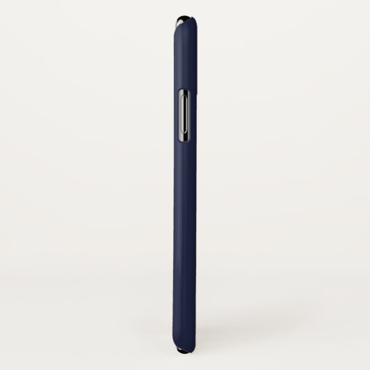 Coques Case-Mate iPhone Ancre bleue marine (Dos/Droite)