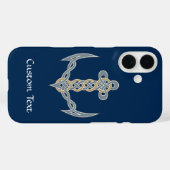Coques Case-Mate iPhone Ancre celtique 1 (Verso (horizontal))