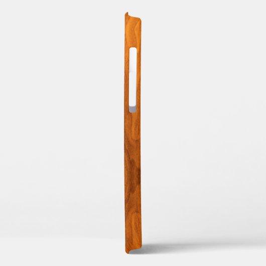 Coques Case-Mate iPhone Ancre Chrome nautique sur bois de teck Impression (Verso / Gauche)