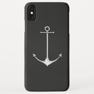 Case-Mate iPhone Case Ancre Chrome sur Lifestyle Nautique en Fibre de Ca