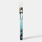 Coques Case-Mate iPhone Ancre croisée et nautique dans l'eau (Verso / Gauche)