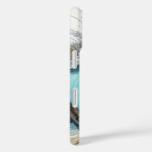 Coques Case-Mate iPhone Ancre croisée et nautique dans l'eau (Verso / Droite)