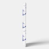 Coques Case-Mate iPhone Ancre d'aquarelle Motif 2 (Verso / Droite)