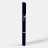 Coques Case-Mate iPhone Ancre dorée, symboles de l'amour. (Verso / Droite)