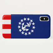 Coques Case-Mate iPhone Ancre Nautical American Yacht (Dos (Horizontal))