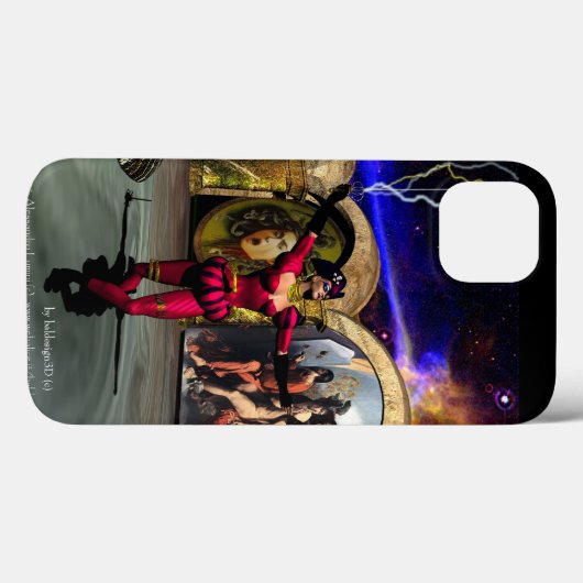 Coques Case-Mate iPhone ANDROID BALLET, Science-fiction (Verso (horizontal))