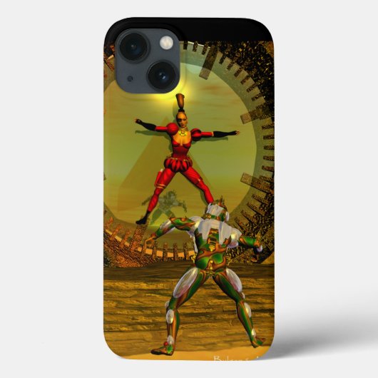 Coques Case-Mate iPhone ANDROID XENIA RENCONTRE CYBORG TITAN Sci-Fi (Verso)