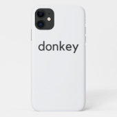 Coques Case-Mate iPhone âne foncé (Dos)
