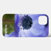Coques Case-Mate iPhone Anémon bleu (Verso (horizontal))