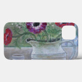 Coques Case-Mate iPhone Anémones dans la cruche blanche 2013 (Verso (horizontal))