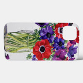 Coques Case-Mate iPhone Anémones dans une cruche en verre (Verso (horizontal))