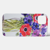 Coques Case-Mate iPhone Anémones dans une cruche en verre 2007 (Verso (horizontal))