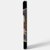 Coques Case-Mate iPhone Ange Abstraite ailes Mandala Monogramme fractal (Verso / Gauche)
