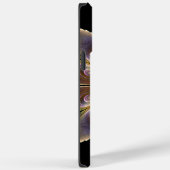 Coques Case-Mate iPhone Ange Abstraite ailes Mandala Monogramme fractal (Verso / Droite)