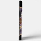 Coques Case-Mate iPhone Ange Abstraite ailes Mandala Monogramme fractal (Verso / Droite)