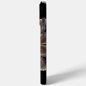 Coques Case-Mate iPhone Ange Abstraite ailes Mandala Monogramme fractal (Verso / Gauche)